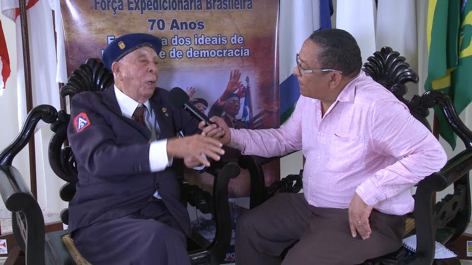 Anselmo Pereira durante a entrevista