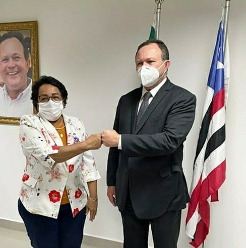 Brandão recebe apoio da deputada Socorro Waquim - Panorama SLZPanorama SLZ