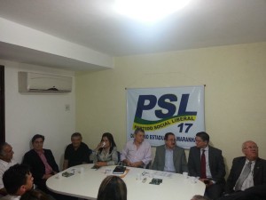 Aspecto do encontro do PSL